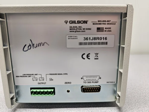 Gilson 806 Manometric Module 806 HPLC System Accessory - 3379494 - Image 4