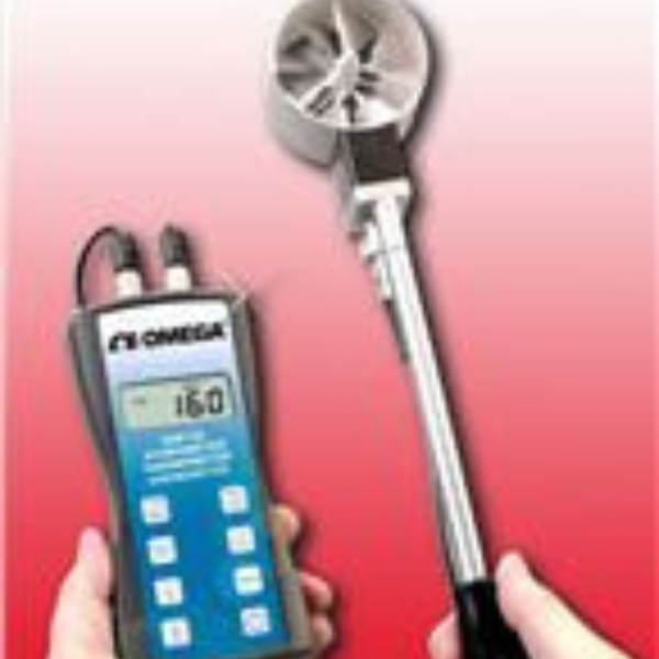 New Rotating Vane Anemometer from Omega
