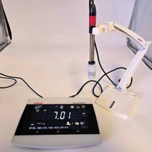 Ohaus Aquasearcher AB33PH pH meter, electrode holder, and probes (Pre-owned)