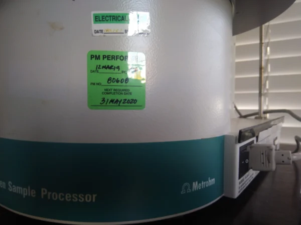 Metrohm 774 Oven Sample Processor KF Karl Fischer Coulometric Volumetric Titrator - Image 11