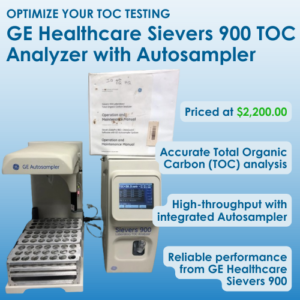GE Healthcare Sievers 900 TOC Analyzer with Autosampler