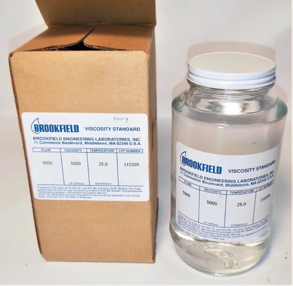 Brookfield #5000 Viscosity Standard (5,000cp) - Image 5