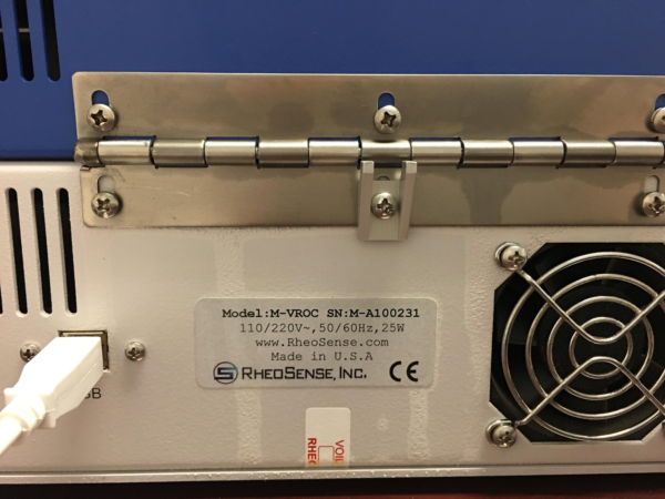 RheoSense m-VROC viscometer/rheometer on a chip plus solid state cooling systems - Image 3